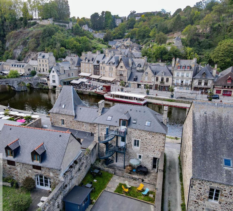 Au Fil De L'Eau - Le Bord De Rance Apartman Dinan Kültér fotó